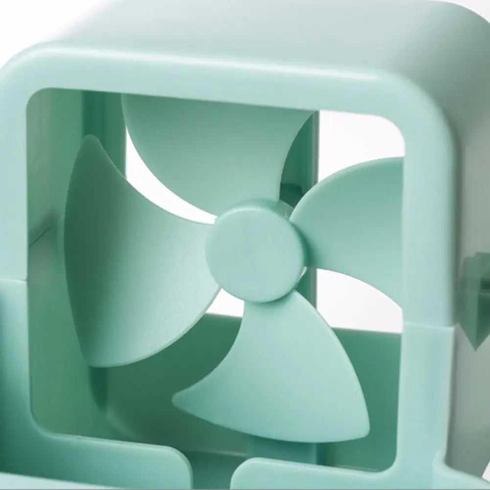 Electric Hanging Cooling Fan with 4 Ice Cups Mist Cooling Adapter Hangable Ice Holder Floor Fan for Household Rapid Cooling