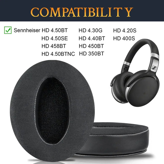 Cooling-Gel Ear Pads For HD4.50 HD4.50BT HD 4.50BTNC HD4.50SE HD4.40BT HD4.30G HD4.20S HD458BT HD450 HD 450BT HD400S