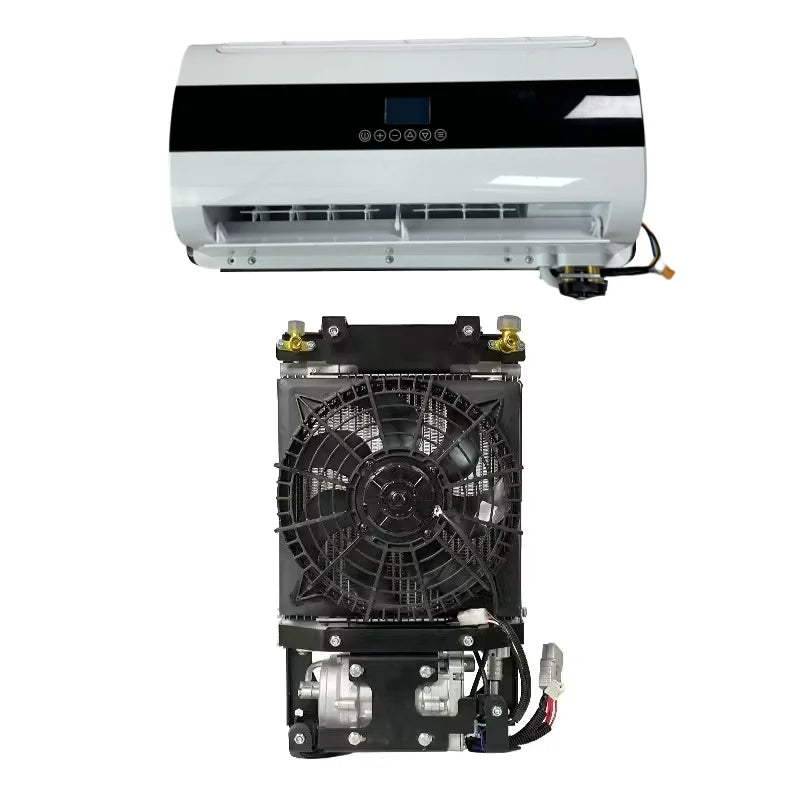 Remote Control Auto Portable Widely Application 12v 24 Volt Car Air Conditioner For Diesel Generator Truck New Energy Vehicle RV