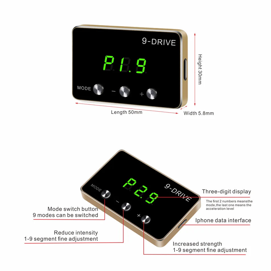 Auto Pedal Strong Booster Accelerator Car Electronic Throttle Controller Pedal Commander Accelerator for AUDI Q5 2009-