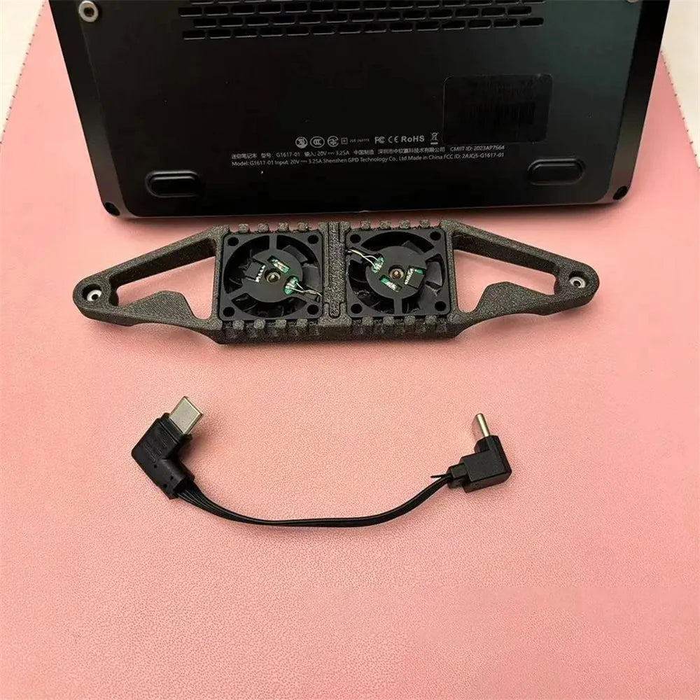 Magnetic Cooling Fan for GPD Win Mini 3D Printing Radiator for GPD Win Mini Handheld Heat Dissipation Game Accessories