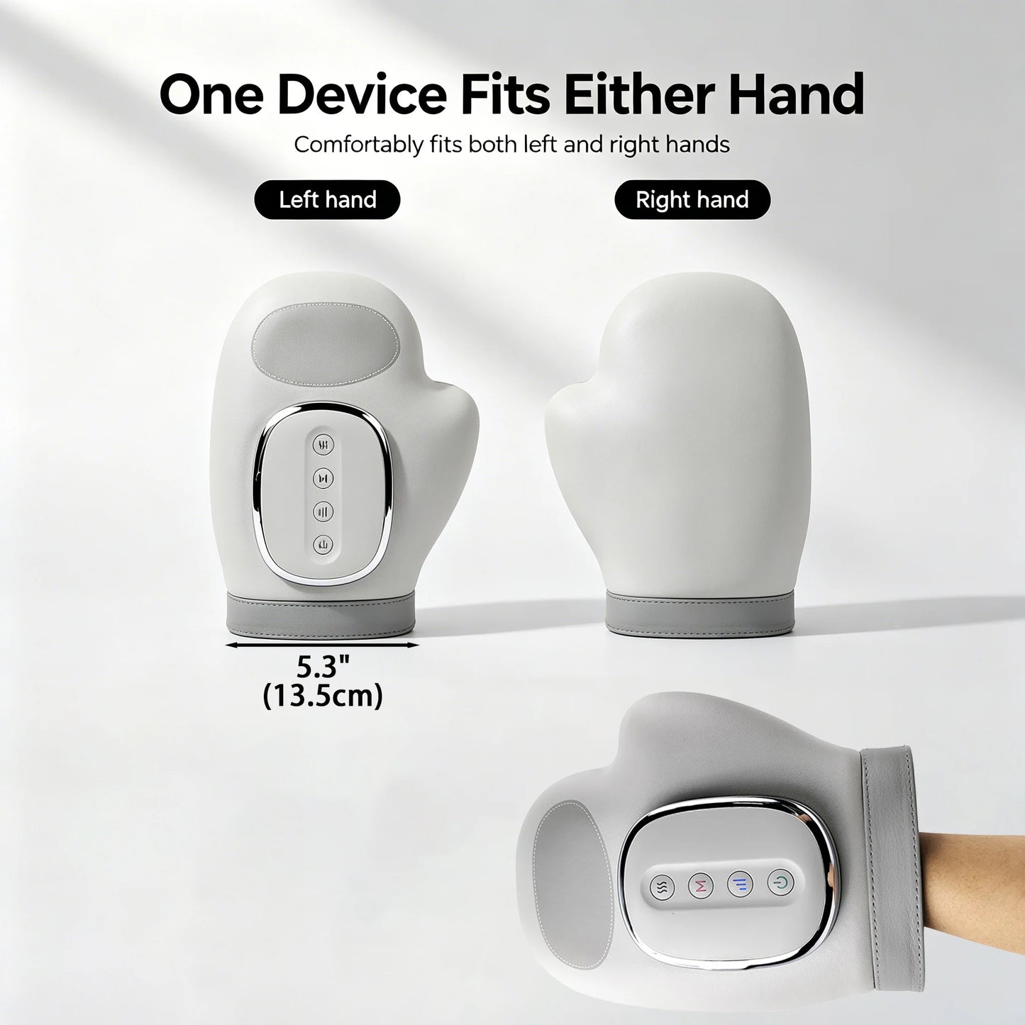 : Premium Electric Wireless Hand Massager with Heat (Gift Box Edition)