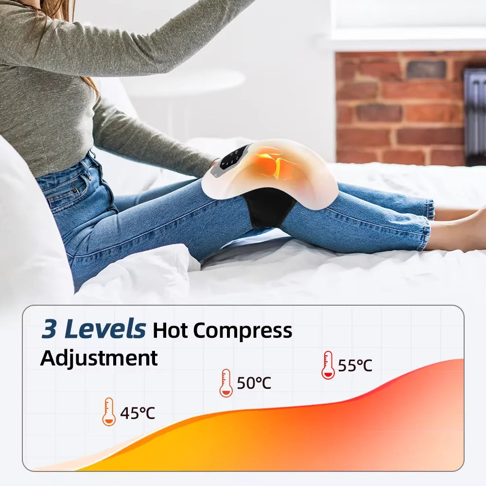 Intelligent Wireless Joint Massage Boot for Knee Pain