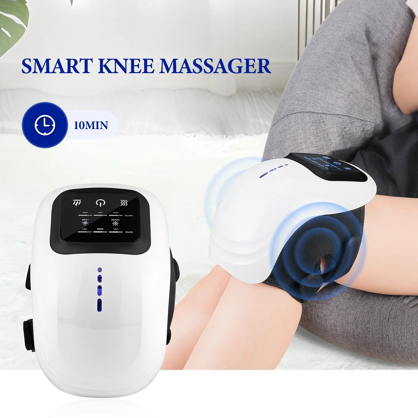 Wireless Intelligent Knee Compression Massager with Timer