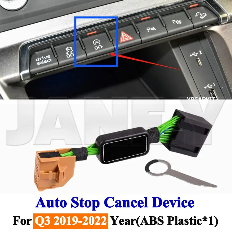 Automatic Start Stop Engine System Off Plug And Play For Audi A1 A4 B9/A5 A3 Q2 Q3 Q5 Q7 8U S5 RS4 RS5 TT Auto Stop Start Sensor