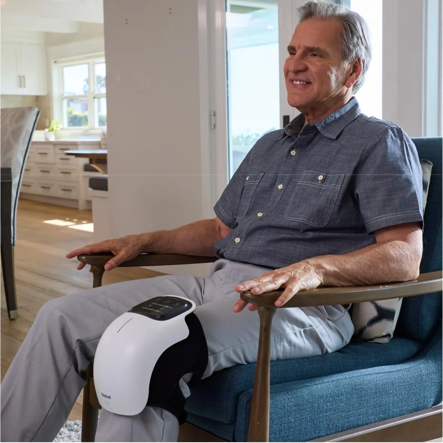 3-in-1 Smart Cordless Knee Massager & Heat Therapy