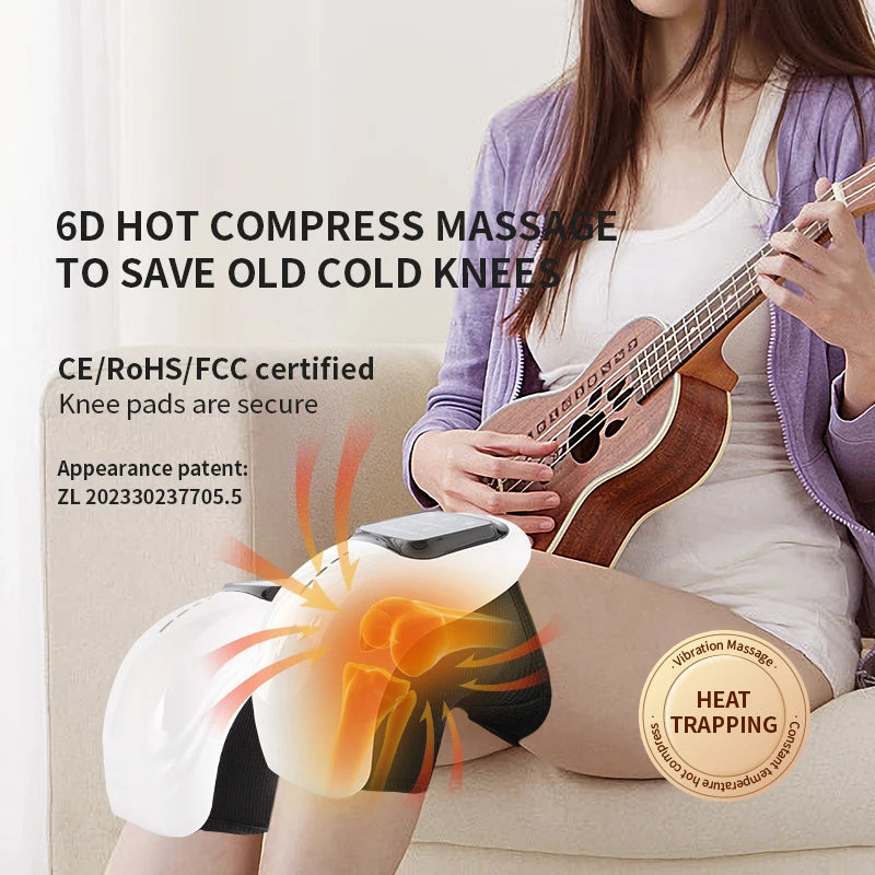 Smart Knee & Shoulder Massager with Thermal Compress