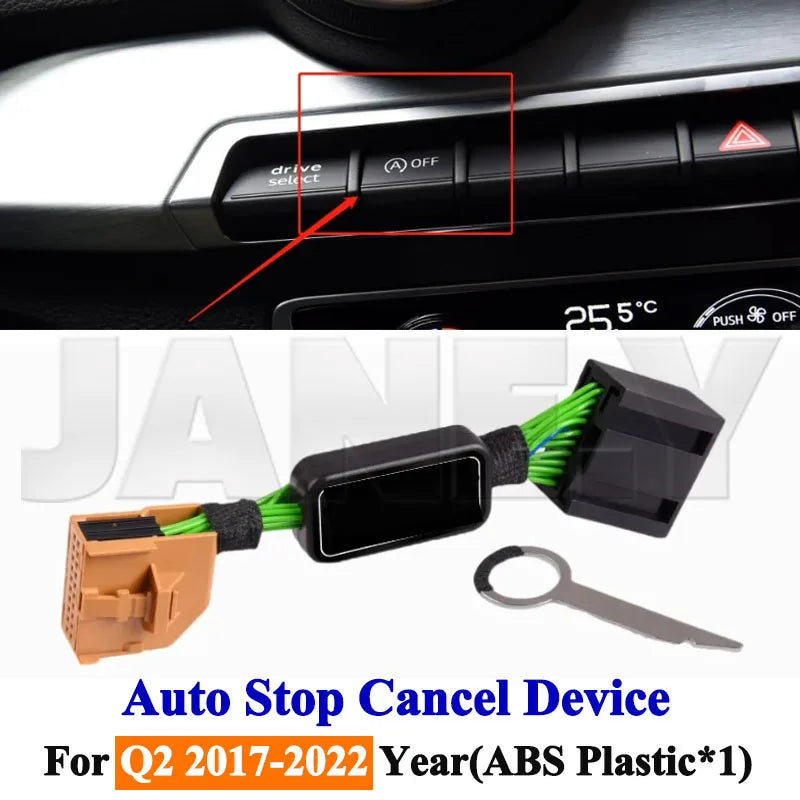 Automatic Start Stop Engine System Off Plug And Play For Audi A1 A4 B9/A5 A3 Q2 Q3 Q5 Q7 8U S5 RS4 RS5 TT Auto Stop Start Sensor