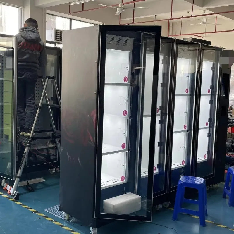 Custom The Latest Energy-saving Smart Flower Vending Machine with Gift Bouquet Cooling System