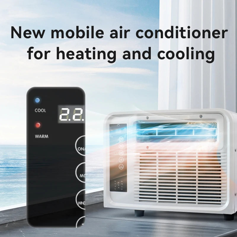 High Speed Cooling Window Air Conditioner Smart Design Energy Saving Mini Air Conditioner For Desktop Office