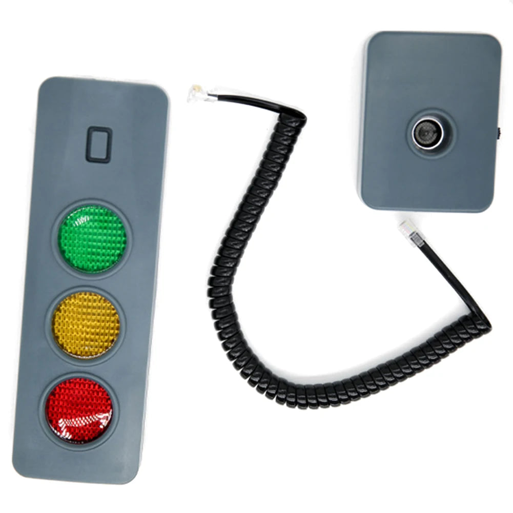 Auto Parking System Anti Collision Distance Stop Aid with Three Colors Light Parking Warning Alarm Adjustable Battery Operated