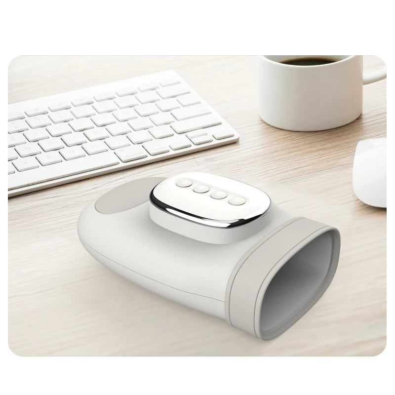 Heated Electric Hand & Finger Massager for Pain Relief