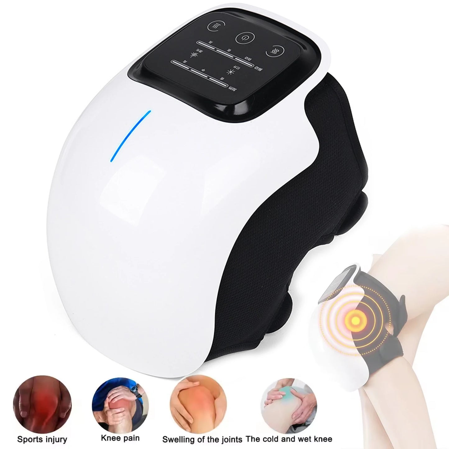 Multi-Joint Ergonomic Massager for Knee, Shoulder & Elbow