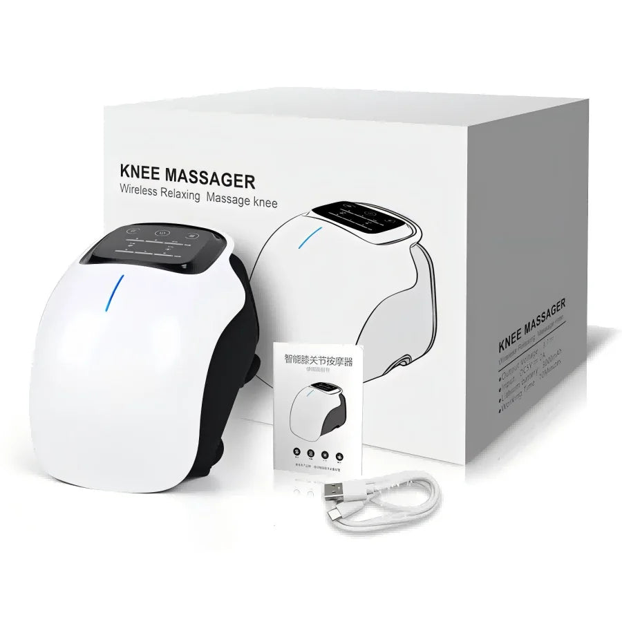 3-in-1 Smart Cordless Knee Massager & Heat Therapy