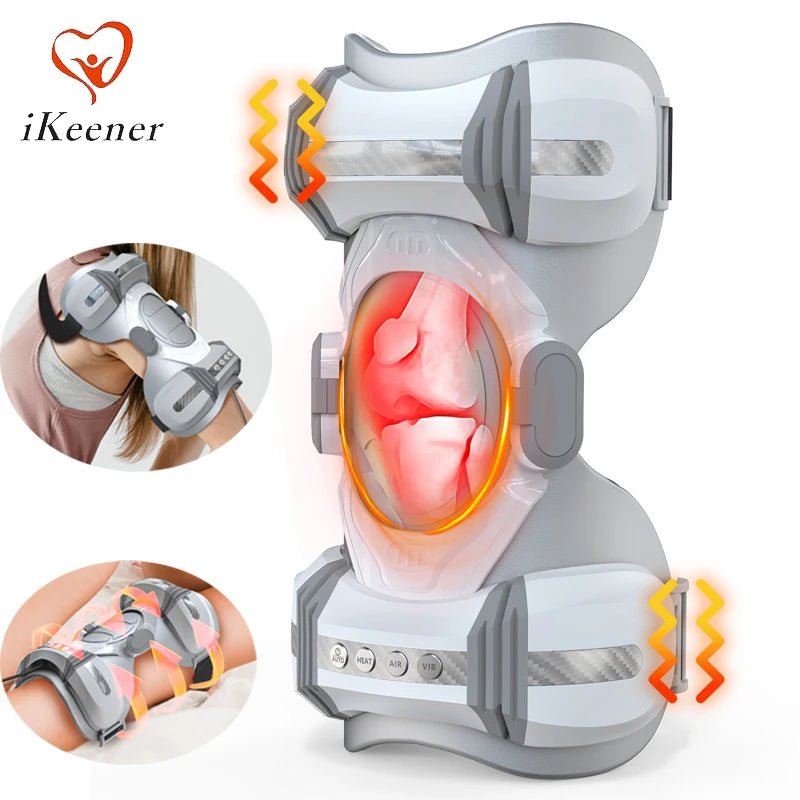 4D Airbag Compression Knee Massager with Infrared Heat