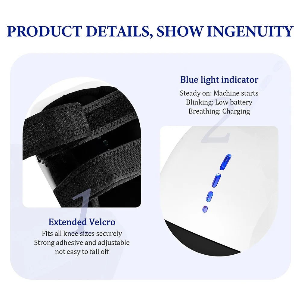 Wireless Intelligent Knee Compression Massager with Timer