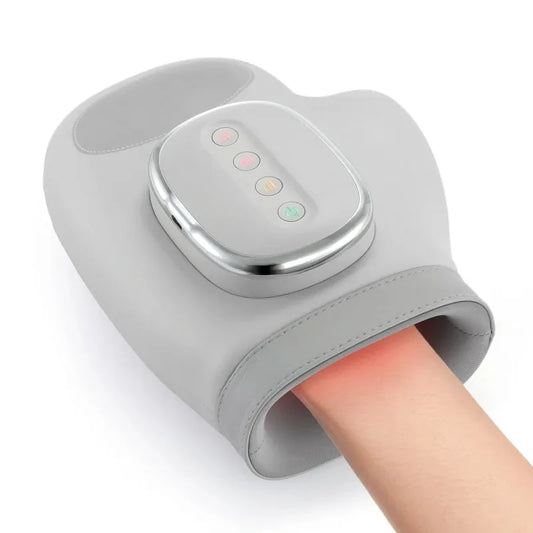 Heated Electric Hand & Finger Massager for Pain Relief