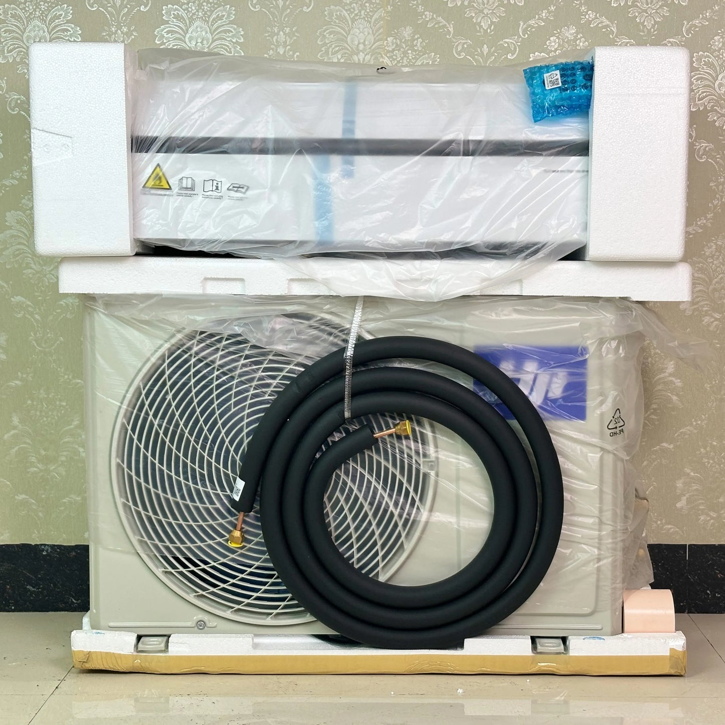 1.5HP 12000BTU Smart Inverter Air Conditioner - R32 Wall Mounted Split AC for Home, Energy Saving & Quiet Cooling