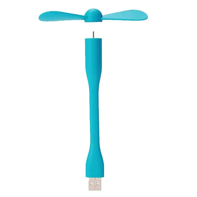 USB Cooling Fan Electronic Gadget Ventilador Led Usb Mini Ventilator Portable Flexible Cooler Suitable For Laptop Smartphone