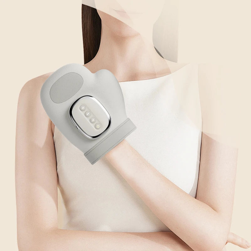 Heated Electric Hand & Finger Massager for Pain Relief